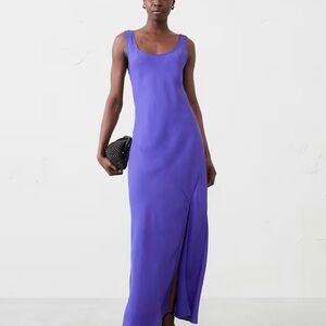 Banana Republic Elegant Purple Maxi Dress